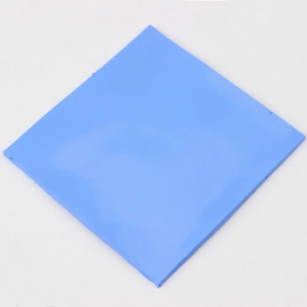 8 Pcs IC Card Heatsink Cooling Pads 100*100mm 0.5mm 1mm 1.5mm 2mm 2.5mm 3mm 4mm 5mm Combination Conductive Thermal Silicone Pad