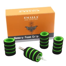 1 шт./лот ручка для тату из пены с эффектом памяти Ручка для тату-картриджа Крышка для тату-труб ручка 22 мм для одноразовых тату-ручек cartucho