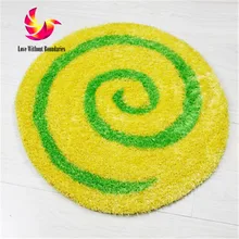 Очаровательный круглый нескользящий ковер детский Римский ковер для современной гостиной спальни диван ковер 70*70 см