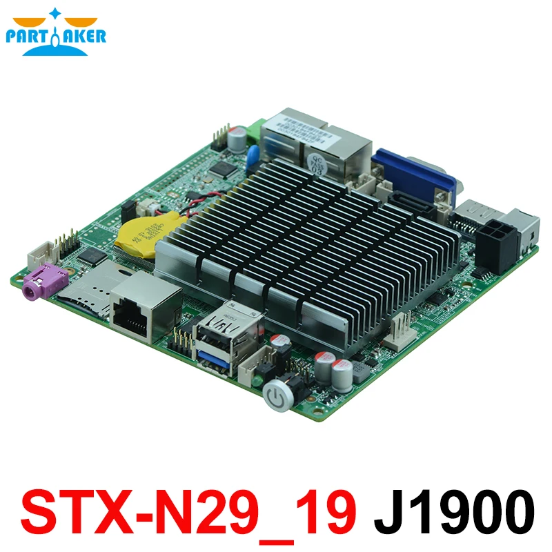 Fanless J1900 Bay trail Nano Motherboard With Dual Lan Quad Core