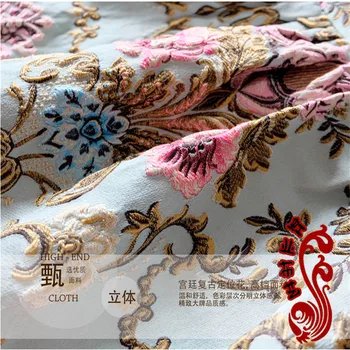 

Metallic Jacquard Brocade Dress Fabric Cloth Width145cm*50cm Overcoat France Fashion Home Decor Upholstery Sewing Material 0.5m
