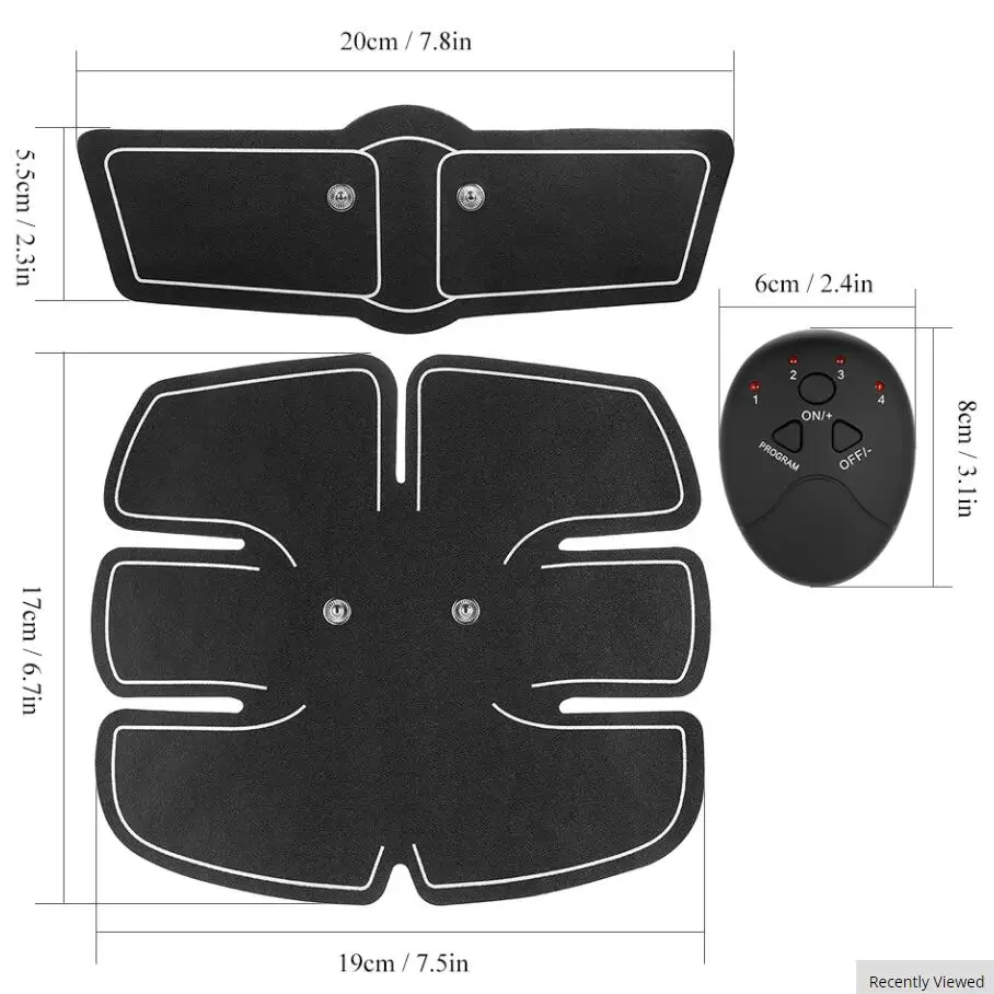 Smart Fitness Muscle Stimulator Abdominal  (23)