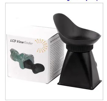 

V2 LCD Viewfinder 2.8x Magnifier Extender Magnetic Hood LCD Cover for Canon EOS 550D