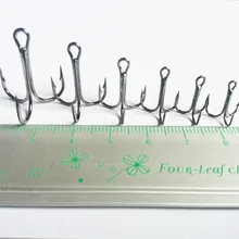 Новое поступление крюк PESCA лучший рыболовный тройной крючок s4#6#8#10#12#14# quantilly 100 шт./лот Высокоуглеродистая сталь тройной крючок