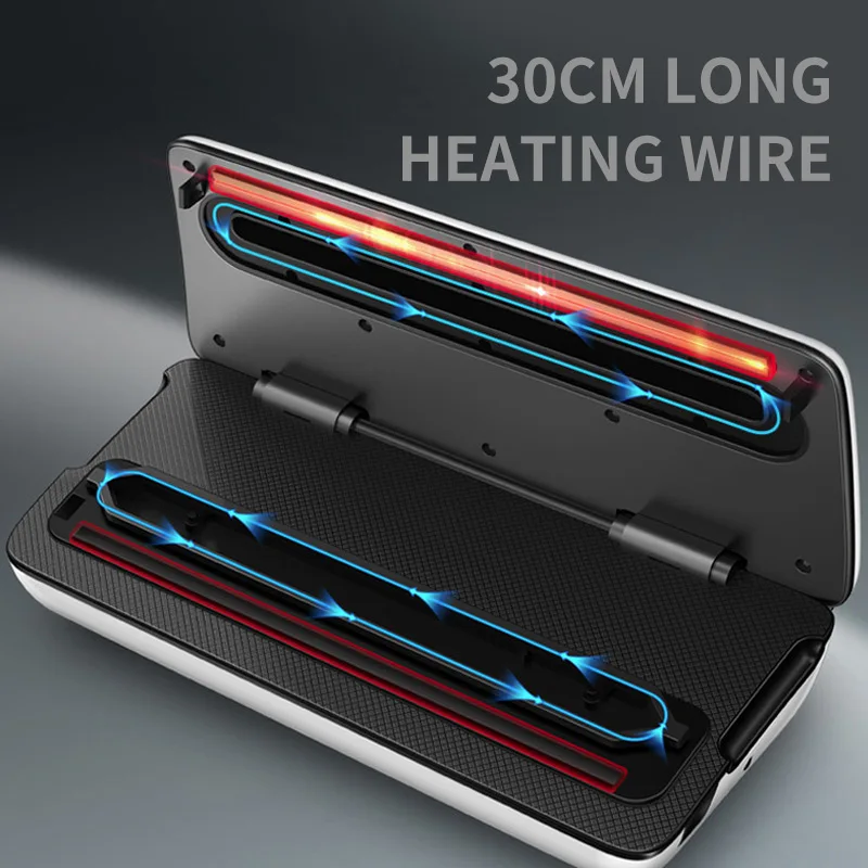  YTK Vacuum Sealer Best Fully Automatic Portable Household Food Wet Dry 220V 130W 36X15X7cm Packagin