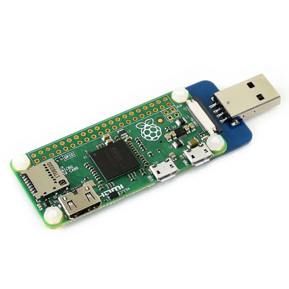 Pi Zero USB адаптер, дополнительный USB-A разъем для Raspberry Pi Zero/Zero W/Zero WH