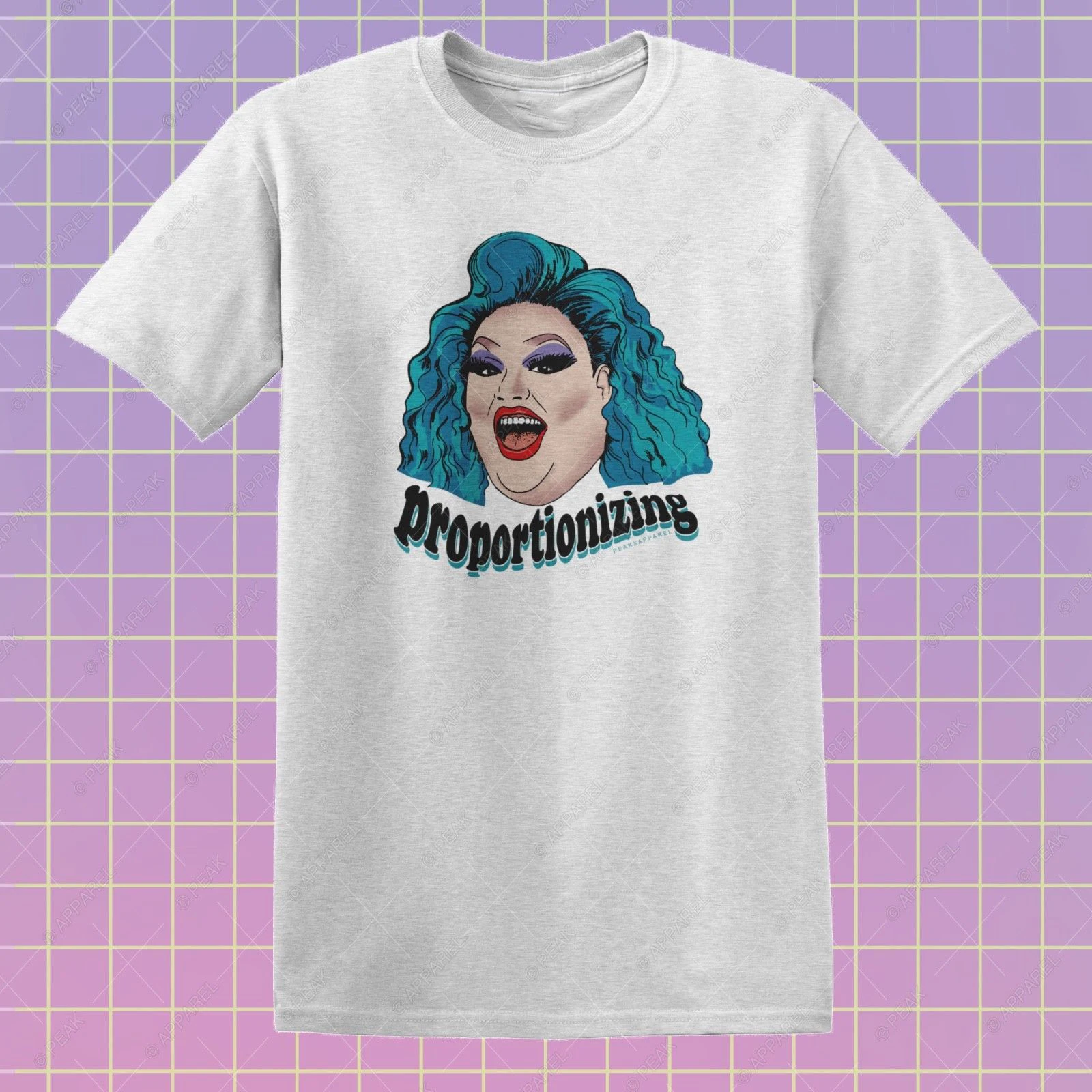 Proportionizing T-shirt Eureka LGBT Pride Tee RPDG Queens Gay Bottom Queer Top 2018 Brand T Shirt Men Fashion | Мужская одежда