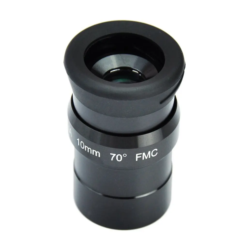 

SWA 1.25inch 10mm Super Wide Angle 70 Degree Eyepieces for Astronomical Telescope - Five Elements Fully-coated High-index Glass