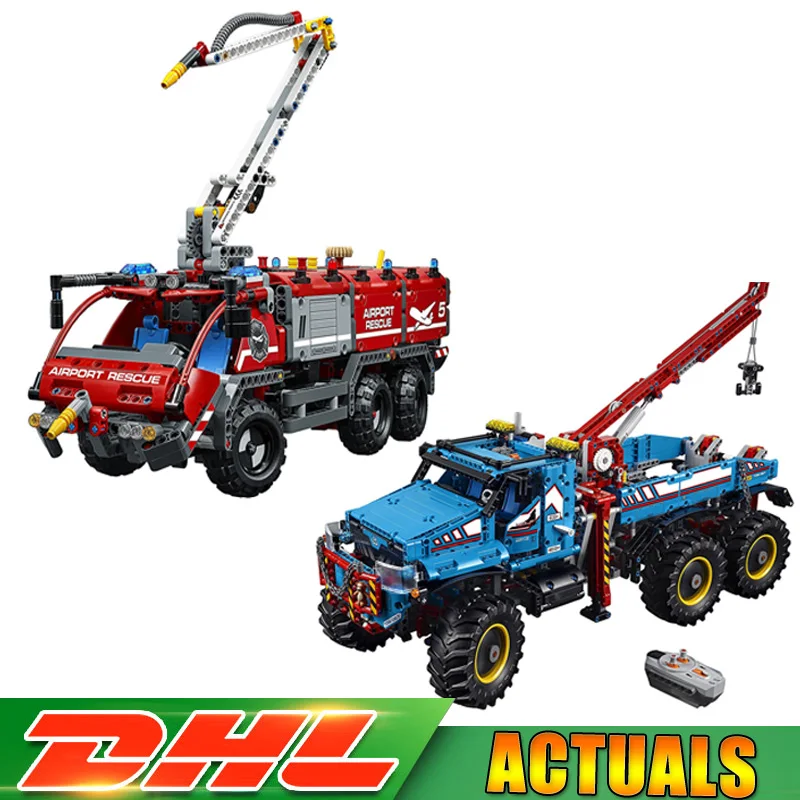 

Lepin Technic Series Set 20055+20056 Ultimate All Terrain Educational Building Blocks Bricks Compatible 42070 42068 LegoINGlys