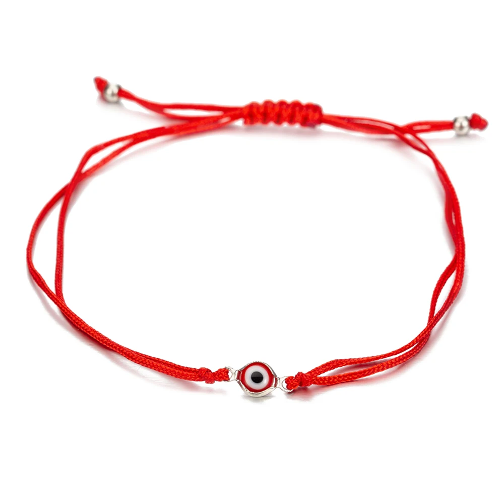 New Red Bracelet For Baby Adjustable Protection with Red Evil Eye Good Luck 