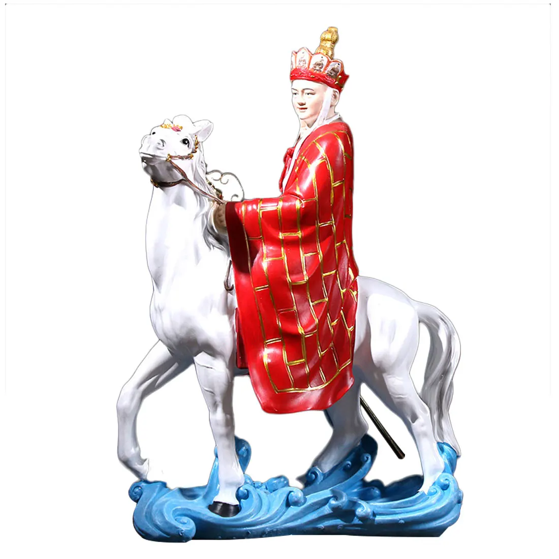 Creative Resin Backflow Incense Burner Tang Monk Smoke Waterfall Aromatherapy Furnace Holder Censer Use In Home Office Teahouse