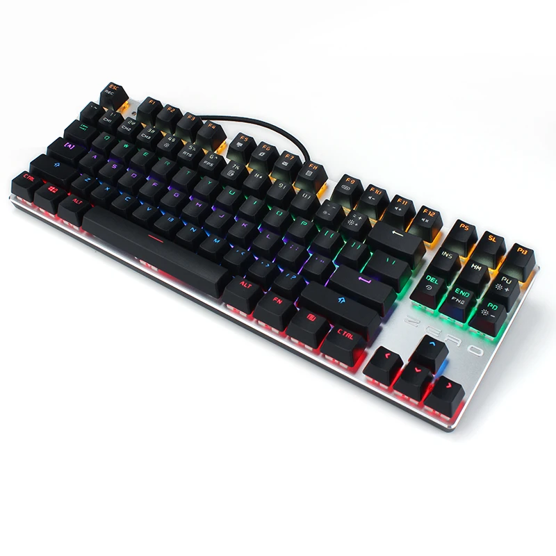 

ME TOO Professional Edition Game Mechanical Keyboard 87 keys Blue Switch Gaming Keyboards