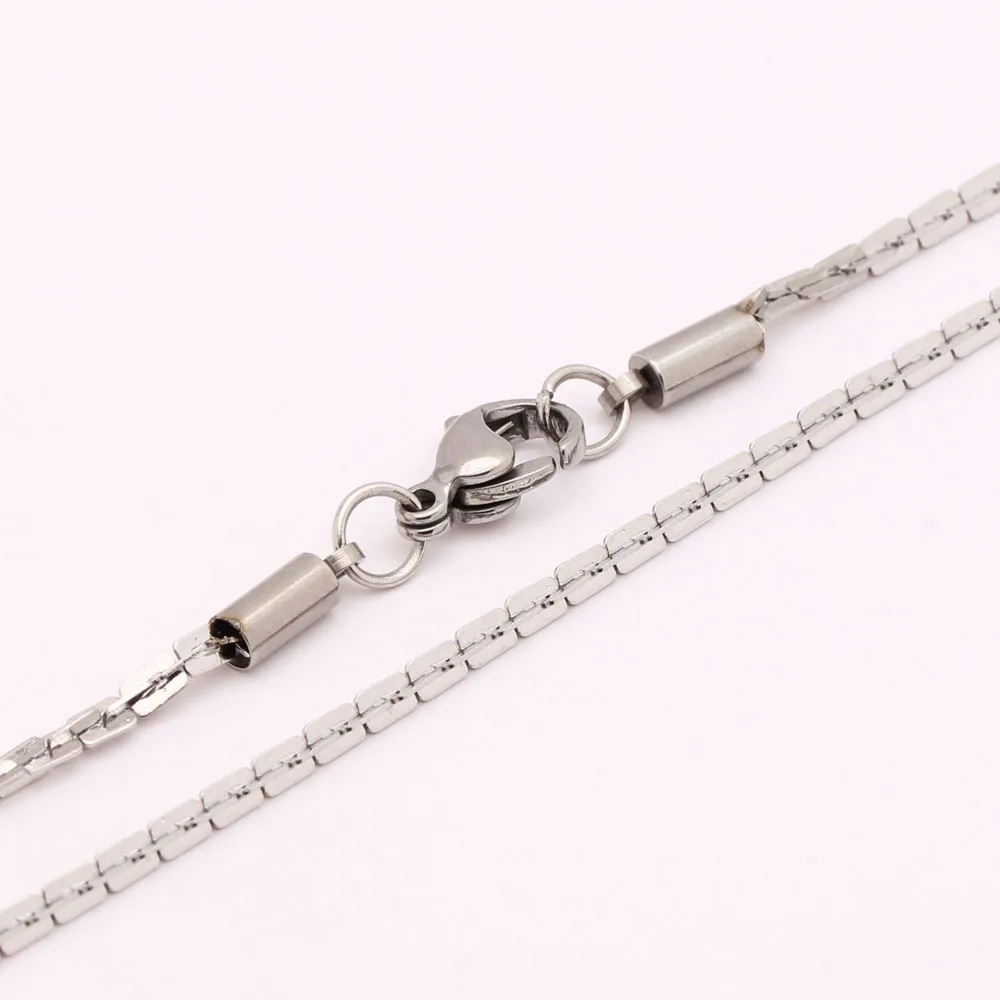 316L stainless steel Boston square chain necklace for men punk good