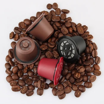 

Refillable Reusable Coffee mug Capsule For Nespresso Machine Coffee Filter Compatible with Nespresso Coffee Basket 3 Color