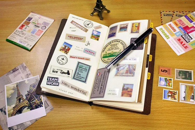 Skup 2019 puste pamiętniki czasopisma notes zeszyt book vintage proste oryginalne skórzane szkicownik szkoła planner papelaria escolar cross