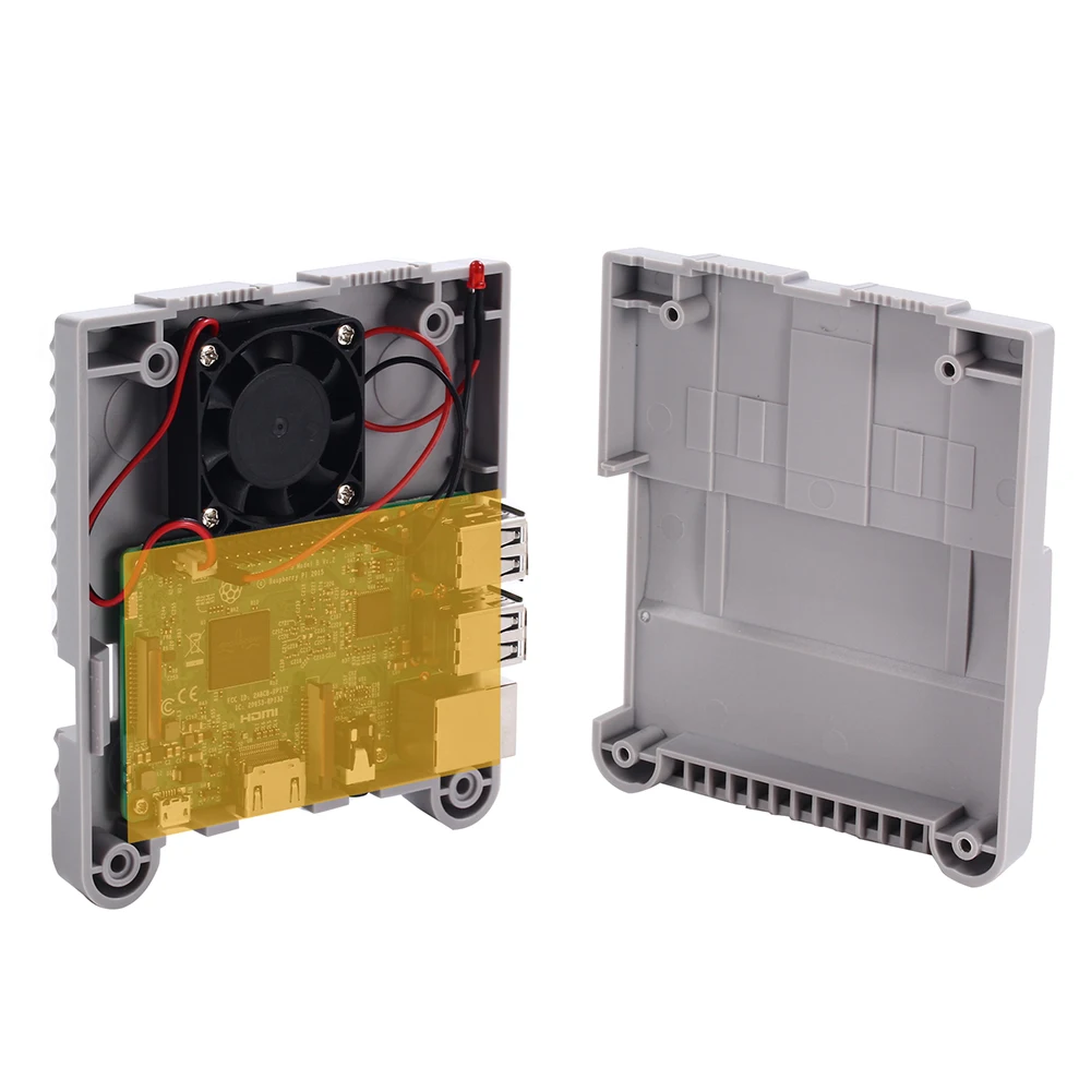 Raspberry Pi 3 Model B + SNESPi NESPi чехол/Mini NES Style чехол для Pi|Аксессуары демонстрационных