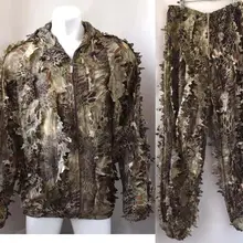 3D HIGHLANDERTM лист питона камуфляж Ghillie костюм Bionic обучение Bowhunt Снайпер