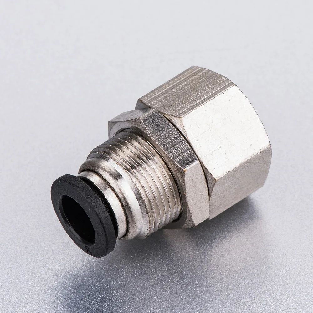 4 мм 10 8 6 12 шланг Воздушный фитинг 1/4 &quot1/8&quot 3/8 &quot1/2&quot BSP PMF серии женский переборка