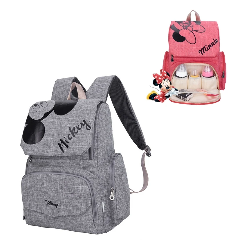 mickey and minnie diaper bag