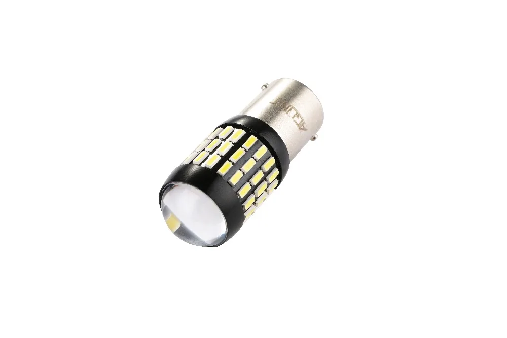 AGLINT 2 шт. 1156 1141 BA15S P21W светодиодный лампы 4014 чипы 66-SMD для сигнальной лампы поворота резервный обратный свет с проектором белый