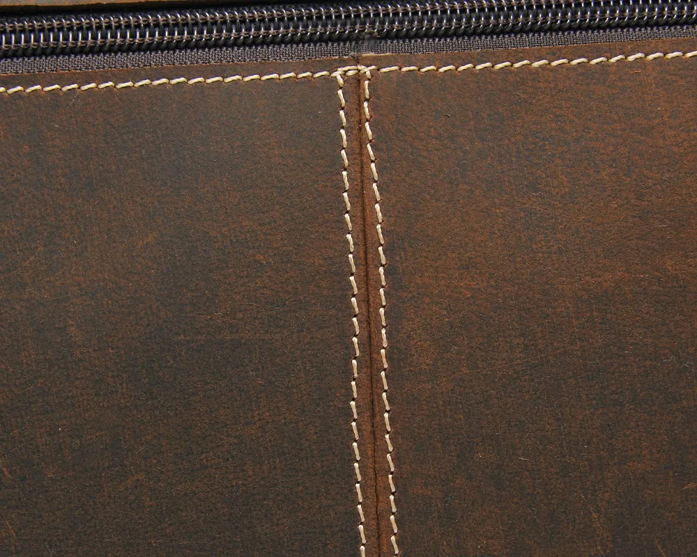 Винтаж Crazy Horse кожа Для Мужчин's Портфели сумка для ноутбука Бизнес сумка Пояса из натуральной кожи Для мужчин сумка Кроссбоди Мешок