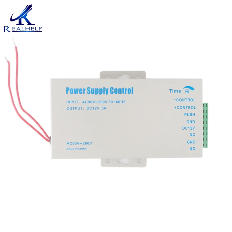 

High Quality 5A 12V Power Supply For Access Control Low Voltage Power Adapter For RFID reader lock