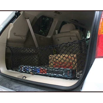 

Car Accessories Envelope Style Trunk Cargo Net Universal Practical Durable Double Layer Envelope Style Trunk Elastic Net