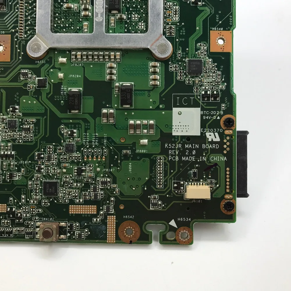  KEFU K52JR for ASUS K52JR K52JC K52JT mainboard REV2.0 REV2.3 motherboard AMD HD 5470 video card mo