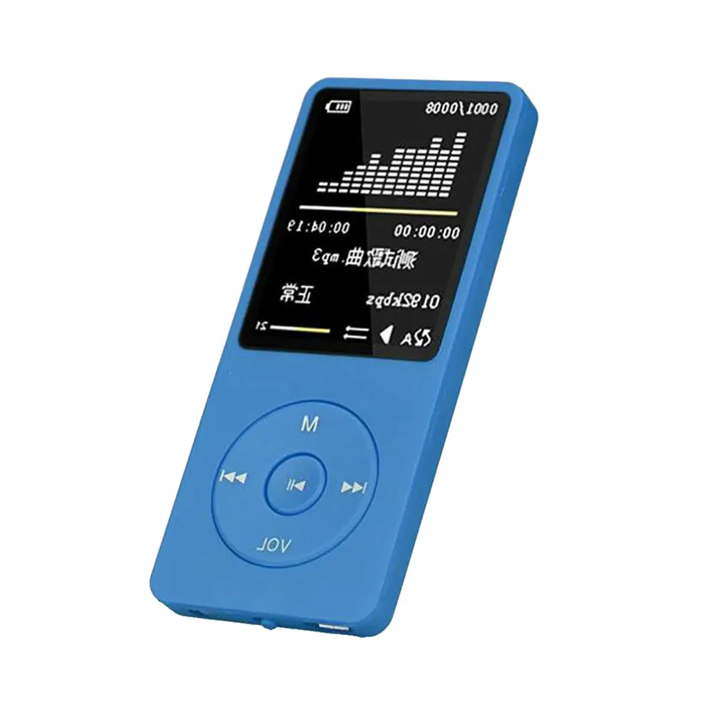 Модный портативный MP3-плеер с ЖК-экраном, FM радио, видео игры, кино, MP3 плеер, мини встроенный микрофон walkman