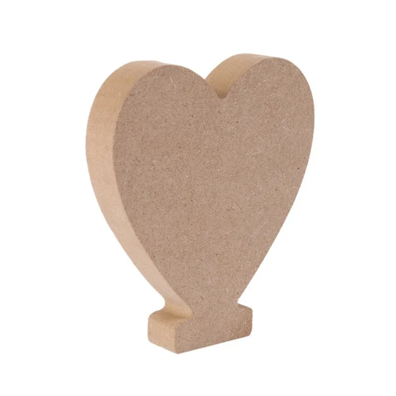 Свадебный деревянный буквенный алфавит слово персонализированное английский DIY ремесло праздник Декор дома ручной работы Ретро дизайн - Цвет: Heart