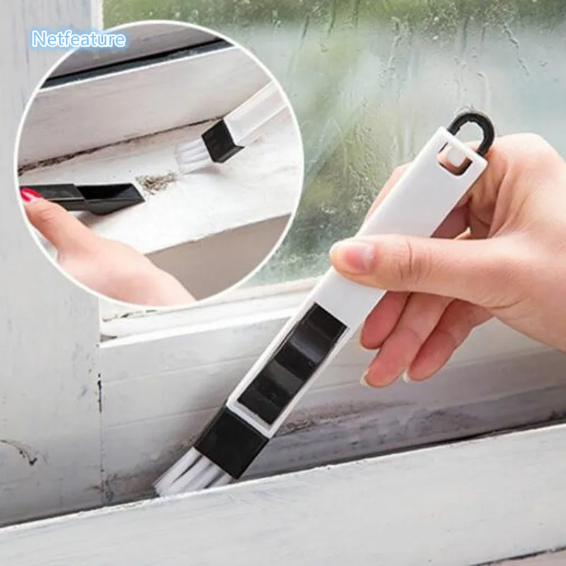 Kitchen Doors Windows Groove Cleaning Brush Combo Dusting Brush
