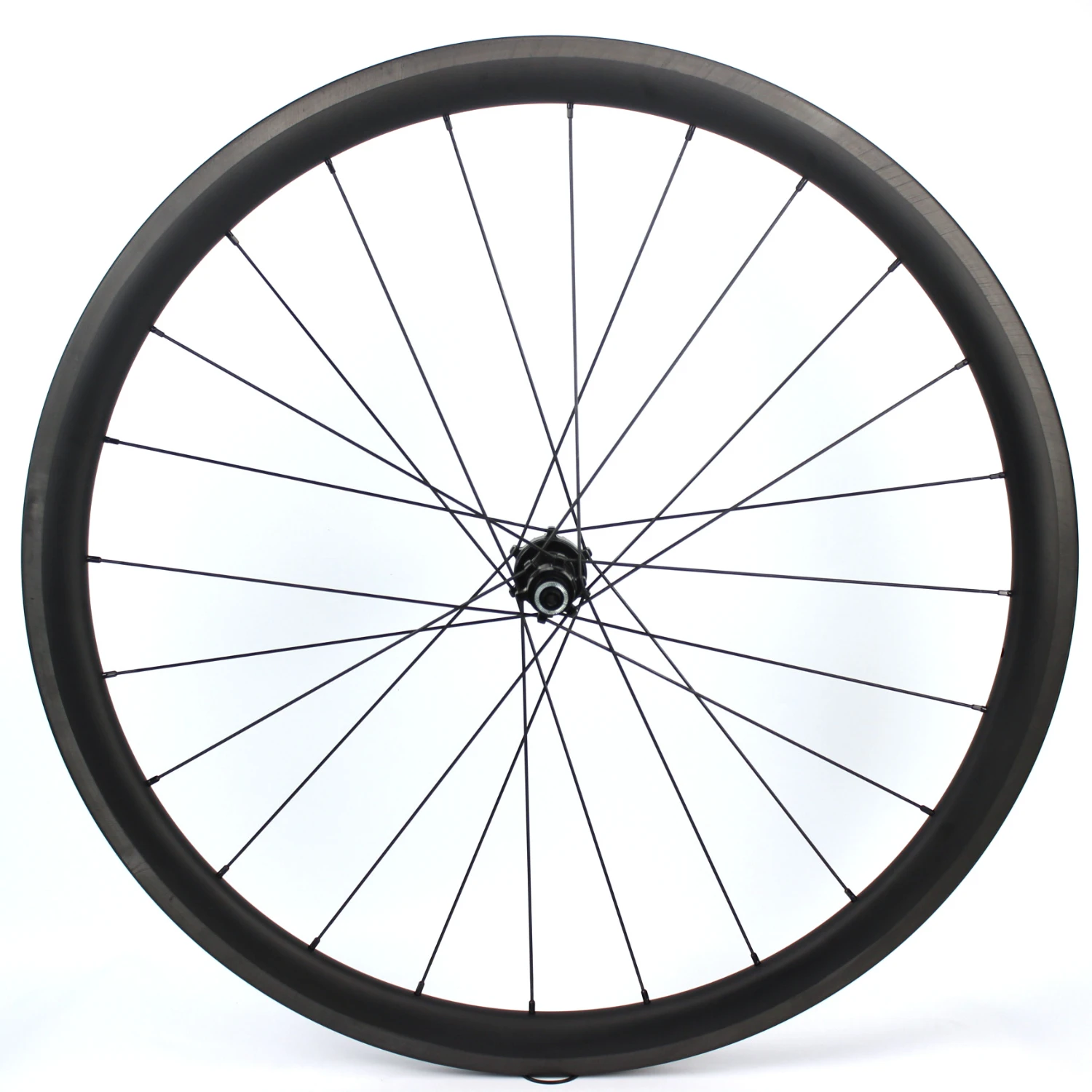 Clearance 1130g Only 700C Road Bike Wheelset Carbon Fiber Bicycle Wheel Tubular Or Clincher Straight Pull Hub And 4.3g Spoke For Clmbing 2