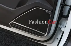 Для Volkswagen Tiguan 2nd Gen 2016 2017 Межкомнатная дверь Динамик Звук крышки отделкой автомобильные аксессуары
