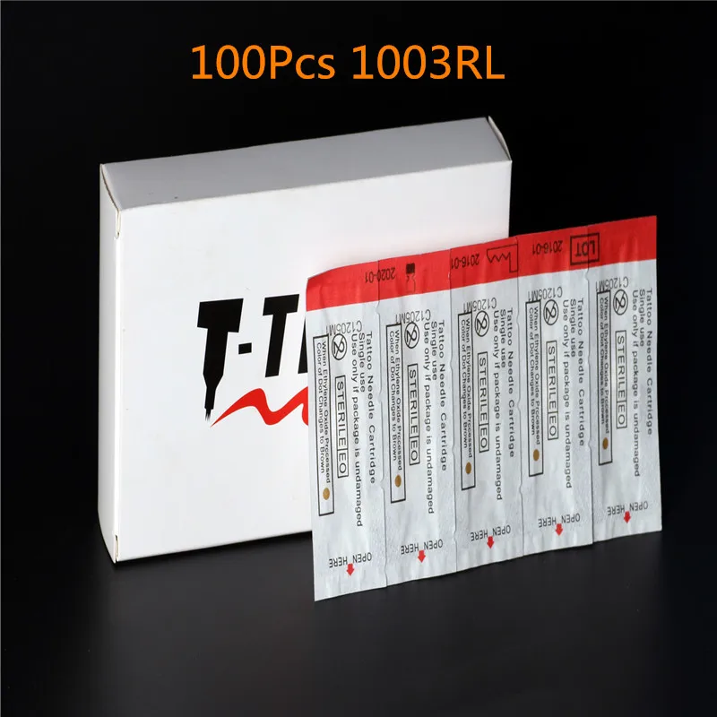 100Pcs/Lot 1003RL Round Liner Tattoo Needles Cartridges FREE SHIPPING