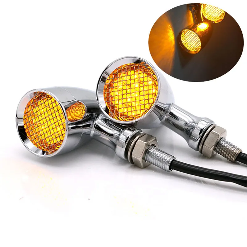 2PCS 12V Waterproof Motorcycle Auxiliary Lighting Brackets LED Fog