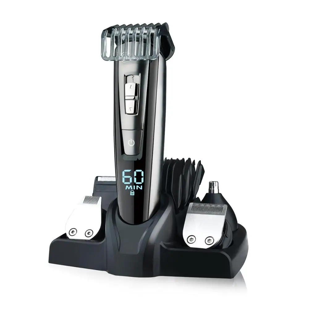 5 in1 hair clipper trimmer electric waterproof