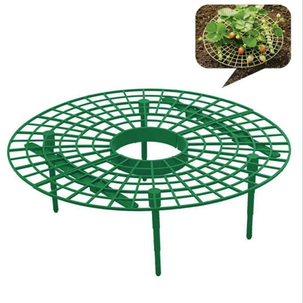 

Strawberry Frame Holder Balcony Planting Rack Fruit Support Plant Flower Climbing Vine Pillar Gardening Climbing Vine Frame