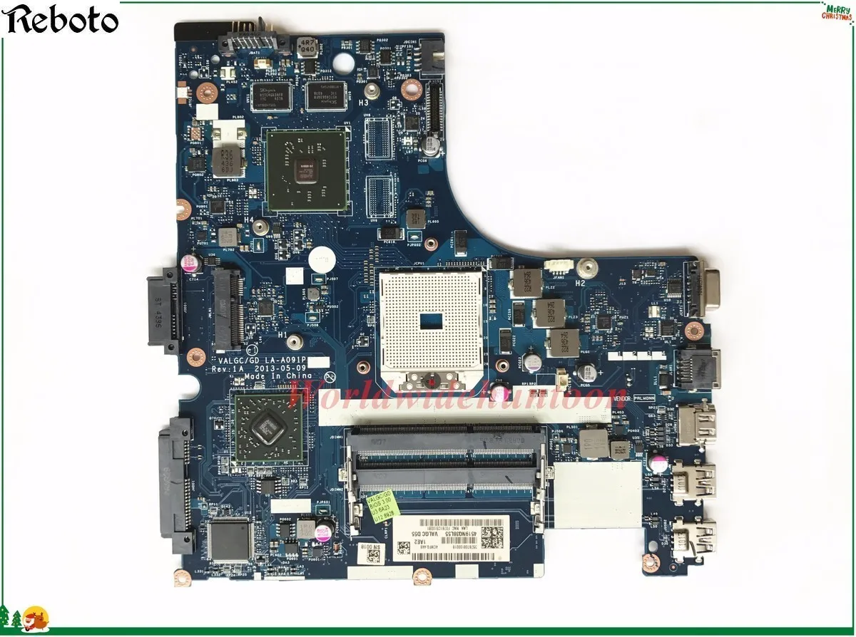 Высокое Качество MB 90007282 для Lenovo G405S материнская плата ноутбука VALGC/GD LA-A091P розетка