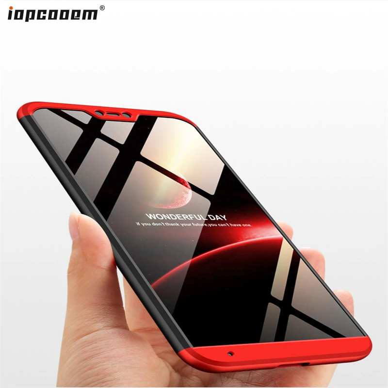 

For Xiaomi redmi 6 Pro Case IOPCOOEM Fashion Slim Armor Phone back Cover For Xiaomi redmi6 Pro Coque