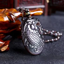 Настоящие натуральные ледяные радужные обсидианские глазки Shilong подвески-рыбки для мужчин и женщин Zhaocai отворачиваются от зол кулон ювелирные изделия