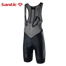 SANTIC мужские Триатлон триатлон, Велоспорт велотрусы MTB горный велосипед шорты Pro Team Sportful Bib шорты скоростной спуск одежда