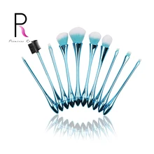 Princess Rose Brand 10pcs Water Droplets Small Waist Professional Make Up Makeup Brushes Set Kit with Box Pincel Maquiagem : image Princess Rose Brand 10pcs Water Droplets Small Waist Professional Make Up Makeup Brushes Set Kit with Box Pincel Maquiagem
