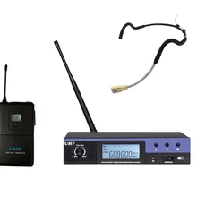 Новая UHF профессиональная Althletic беспроводная водонепроницаемая потонепроницаемая гарнитура микрофон