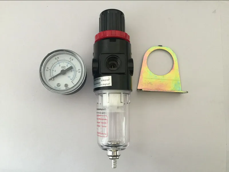

AFR-2000 Air Filter Regulator Compressor & Pressure reducing valve & Oil water separation+ Gauge Outfit AFR2000