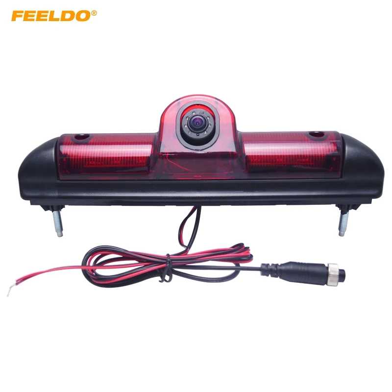 FEELDO 1Set Car LED Brake Light IR Rear View Reversing/Parking Camera For Fait Ducato/Peugeot Boxer/Citroen Jumper #FD5369 цена FEELDO 1Set Car LED Brake Light IR Rear View Reversing/Parking Camera For Fait Ducato/Peugeot Boxer/Citroen Jumper #FD5369 цены онлайн