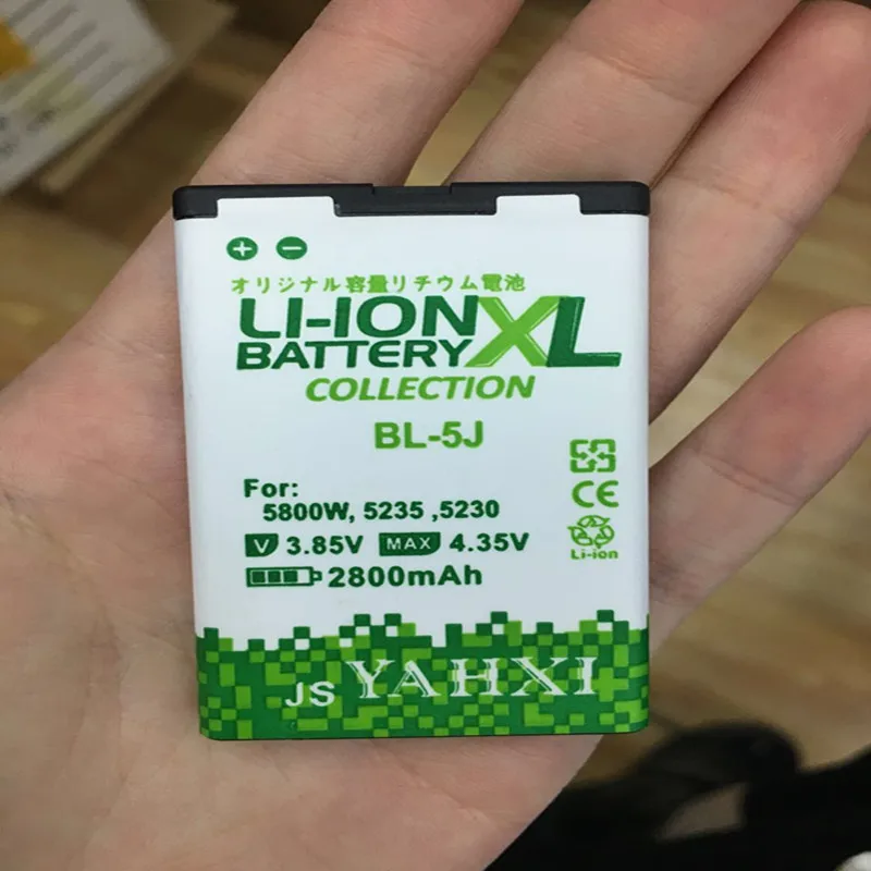 BL-5J Phone Battery BL 5J BL5J Batteries Batterie Batterij For Nokia Lumia 520 525 5800XM 5900XM 5228 5238 X6M N900 C3-00 X1-00 | Мобильные