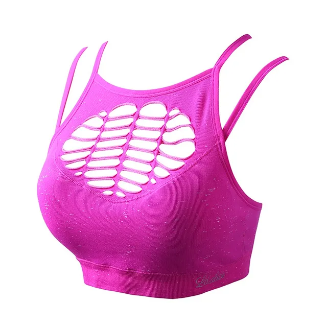 Buy Women Quick Dry Sports Bras Push Up Padded Wire