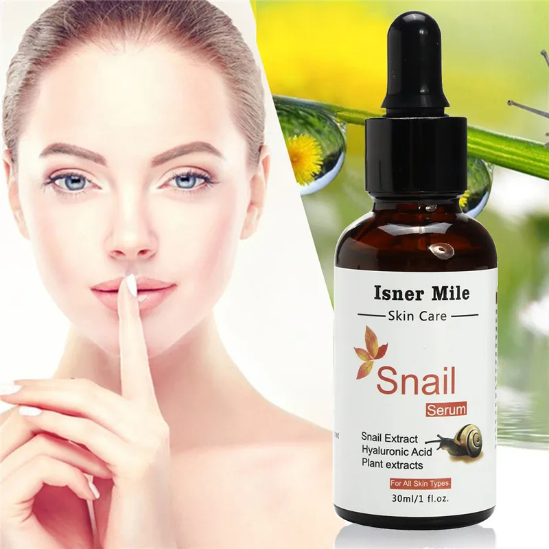 

99% Snail Serum Repair Solution Hyaluronic Acid Liquid Whitening Cream Moisturizing Anti Wrinkle Face Care Anti Aging Serum