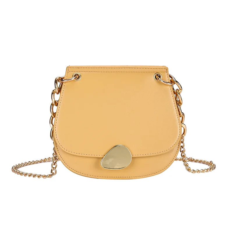 

NEW-Chic Chain Bag Women'S Flap Tote Bag Women'S Joker One Shoulder Messenger Bag Saddle Bag