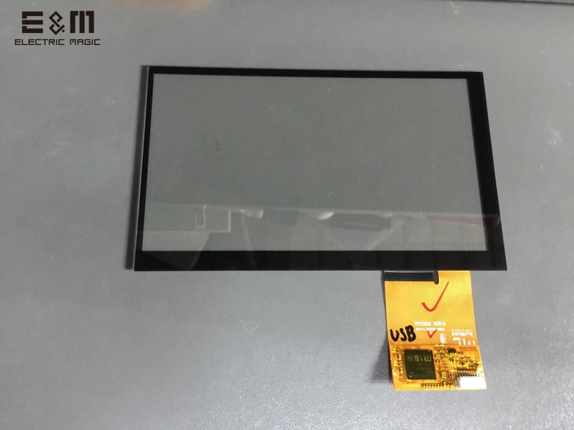 

7 inch Capacitance USB amp IIC Communication Touch Screen for AT070TN92 TM070RDH13/10 Capacitive Touch Panel